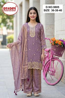 Dt Devi Saanjh vol 2 9805 Bulk kids wear supplier